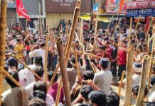 छोटी ताजिया जुलूस में युवाओं का दमखम, हैरतअंगेज लाठी-डंडा प्रदर्शन बना आकर्षण