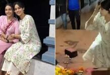 नंगे पैर तिरुमला मंदिर पहुंचीं जान्हवी कपूर, फैंस से भी की मुलाकात