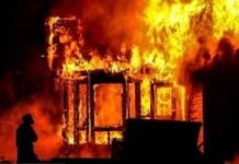घर में आग लगने से मचा हड़कंप, शॉर्ट सर्किट ने पहुंचाया लाखों का नुकसान