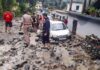 बारिश की पहली बौछार में चमोली में तबाही, सड़कें बनीं नदियां