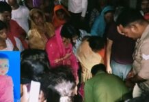 सोनभद्र में हादसे के बाद तनाव, बच्ची की मौत पर फूटा लोगों का आक्रोश
