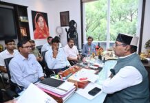 प्रभात चौराहा फ्लाईओवर में देरी पर सख्त हुए मंत्री सारंग, PWD अधिकारियों पर की नाराजगी व्यक्त