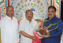 स्पीकर देवनानी से हरियाणा विधान सभा की जन स्वास्थ्य, सिंचाई, बिजली और लोक निर्माण (भवन एवं सडके) समिति ने की शिष्टाचार भेंट