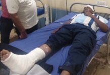 यूपी-एमपी पुलिस की दबिश के दौरान हिंसा, ग्रामीणों के पथराव में तीन पुलिसकर्मी घायल