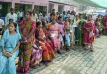 दतिया सीट पर धीमी शुरुआत, 12.94% मतदान के बीच लखनपुर में विरोध प्रदर्शन