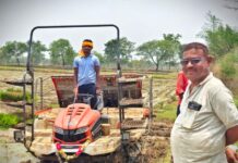 धान की रोपाई में आधुनिकता का समावेश