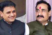 आशुतोष तिवारी ने दाखिल किया नामांकन, CM मोहन यादव और नरोत्तम मिश्रा ने दिखाई ताकत