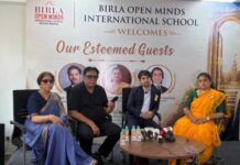 युवा नेतृत्व को नई दिशा देने पहुंचे निर्वाण बिड़ला, बिड़ला ओपन माइंड्स स्कूल में किया संवाद