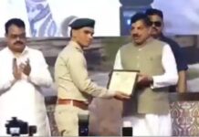 मुख्यमंत्री डॉ. यादव ने अंतर्राष्ट्रीय बाघ दिवस पर एसटीएफ जबलपुर के वनरक्षक तौहेल को किया सम्मानित