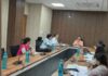 चतुर्वेदी ने आयोग की प्रक्रियाधीन रिपोर्ट की प्रगति की समीक्षा की