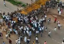 भोपाल में मूंग खरीद को लेकर किसान आंदोलन तेज, हजारों किसान सड़कों पर; स्कूलों में छुट्टी