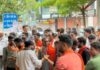 धर्मांतरण विवाद से गरमाया बिलासपुर, IMA भवन के बाहर प्रदर्शन; पुलिस जांच में जुटी