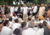 संसद परिसर में कांग्रेस का विरोध-प्रदर्शन, पुलिस कार्रवाई पर उठाए सवाल; अमित शाह पर निशाना