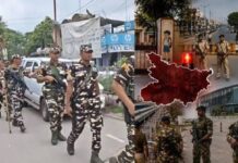 बिहार बंद के बीच हाई अलर्ट, संवेदनशील इलाकों में भारी पुलिस बल तैनात
