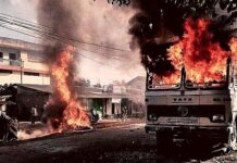 तलाशी अभियान के बाद मणिपुर में भड़की हिंसा, असम राइफल्स कैंप बना निशाना