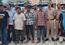 महिला की रेकी, मास्टर-की का खेल; ई-रिक्शा चोरी करने वाले छह आरोपी गिरफ्तार