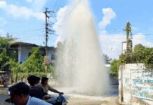 एक झटके में 31 गांव प्यासे, पाइपलाइन फटने से जल संकट