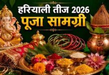15 अगस्त को हरियाली तीज, 6 शुभ योग में व्रत-पूजा, जानें पूजन सामग्री और मुहूर्त, पारण समय भद्रा
