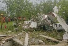 कानपुर में बड़ा विमान हादसा, गंगा बैराज के पास ट्रेनी एयरक्राफ्ट क्रैश; दो पायलटों की मौत