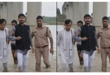 स्टीमर सेवा शुरू नहीं हुई तो चंबल में कूदे कांग्रेस नेता, पुलिस ने बचाया