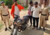 चोरी के बाइक के साथ तीन गिरफ्तार, भेजे गए जेल