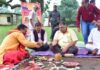 केदमा में तिरंगे की शान के साथ विकास की नई सौगातें
