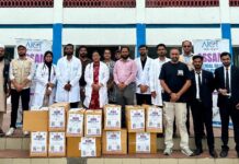 असम के लिए रेजिडेंट डॉक्टरों की बाढ़ राहत टीम रवाना