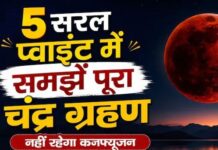 28 अगस्त को रक्षाबंधन पर चंद्र ग्रहण, 5 सरल प्वाइंट में जानें पूरी जानकारी, नहीं रहेगा कोई कनफ्यूजन