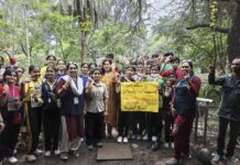 वन विहार में बटरफ्लाई रक्षा बंधन उत्सव