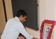 विधान सभा में स्वर्गीय श्री रामनिवास मिर्धा को पुष्पांजलि