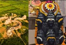 ओम के आकार का बना मंदिर कहां है? भगवान भोलेनाथ की 1008 मूर्तियां स्थापित, भव्य है नजारा