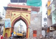 ऐतिहासिक धरोहर को मिलेगा नया रूप, सती गेट पर तेजी से चल रहा निर्माण कार्य