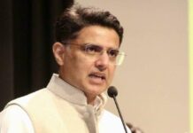 स्कूलों में मीडिया एंट्री विवाद पर कांग्रेस का प्रदर्शन, पायलट ने सरकार को घेरा