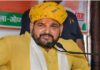 दीपेंद्र हुड्डा को हराने के बाद साजिश का आरोप, बृजभूषण सिंह के बयान पर महिला पहलवान की प्रतिक्रिया