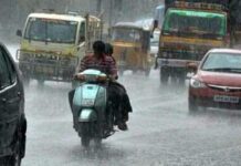 बारिश और गर्मी दोनों का असर! तमिलनाडु के सात जिलों में बारिश का पूर्वानुमान