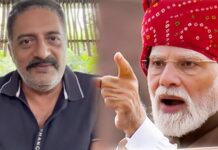 ‘सवाल पूछो तो नक्सली…’ PM मोदी पर प्रकाश राज का तीखा हमला, बोले- अंधभक्त मत बनो