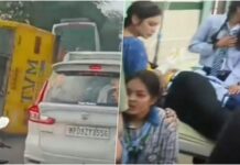 स्कूल बस और स्कॉर्पियो की भिड़ंत: लक्षिता की मौत से भड़का जनआक्रोश, सड़कों पर उतरे ग्रामीण