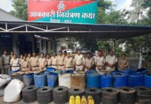 धार: अवैध शराब पर आबकारी विभाग का शिकंजा, 10 दिन में 187 प्रकरण दर्ज; 101 आरोपी गिरफ्तार