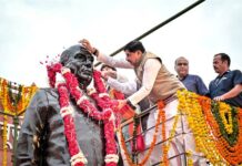 नागरिक अधिकारों के लिए संघर्ष में सदैव आगे रहते थे स्व. बाबूजी : मुख्यमंत्री डॉ. यादव