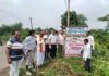 सेवा संकल्प अभियान के तहत अरपा उद्गम स्थल पर नदी घाट स्वच्छता और जल संरक्षण का संदेश