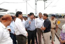 पूर्व मध्य रेल के महाप्रबंधक डिम्पी गर्ग ने किया सोनपुर मंडल के विभिन्न स्टेशनों का निरीक्षण