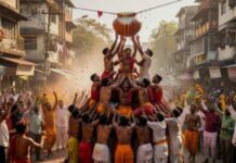 दही हांडी की खुशियों पर हादसों का साया, पुणे में लोहे का ढांचा गिरने से महिला की जान गई