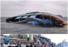 लेक किवु में नाव पलटने से बड़ा हादसा, 12 लोगों की मौत; कई लापता
