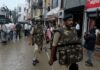 खड़े हनुमान की प्रतिमा हटाने पहुंची नगर निगम की टीम, मौके पर भारी पुलिस बल तैनात 
