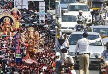 मुंबई में गणेश विसर्जन की तैयारियां पूरी, पुलिस-ट्रैफिक विभाग ने जारी की एडवाइजरी