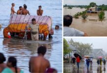 भारी बारिश से यूपी में हालात बिगड़े, एक हजार से ज्यादा घर ढहे; 56 की मौत