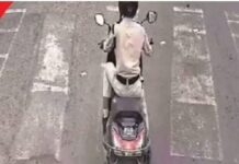 चोरी की स्कूटी चला रही थी वर्दी वाली! CCTV फुटेज सामने आते ही मचा हड़कंप
