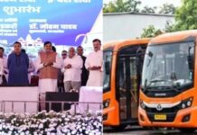 MP में 21 साल बाद सरकारी बस सेवा की वापसी, नितिन गडकरी और CM मोहन ने किया शुभारंभ