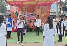 सेवा संकल्प के तहत नुक्कड़ नाटक से दिखाई प्रधानमंत्री मोदी के 25 वर्षों की यात्रा