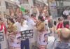 कांग्रेस प्रदर्शन में आपसी विवाद का वीडियो वायरल, दो महिला नेताओं ने एक-दूसरे को थप्पड़ मारे